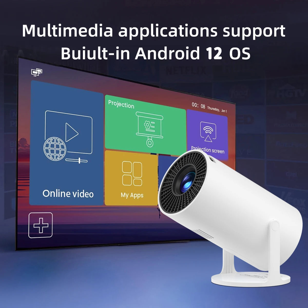 Smart Mini Projector